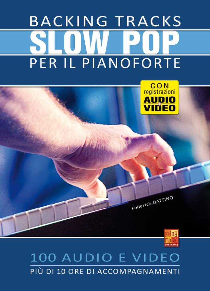 Backing Tracks Slow pop per il pianoforte